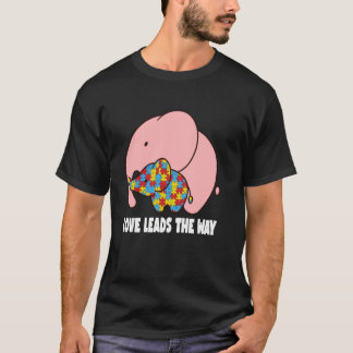 T-shirt Amour Mère Fille Filles Autistes Sensibilisation à