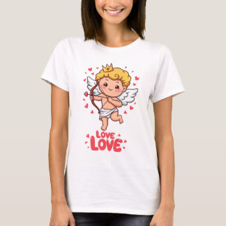 T-shirt Amour mignon