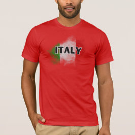 T-shirt Amour Moderne Italie Drapeau Rome Souvenir