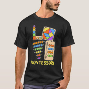 T-shirt Amour Montessori Enseignant Montessori Premier jou