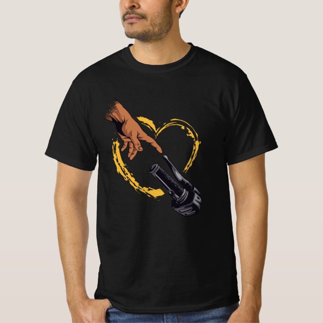 T-shirt Amour moto (Devant)