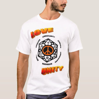 T-shirt AMOUR, PAIX, et UNITÉ