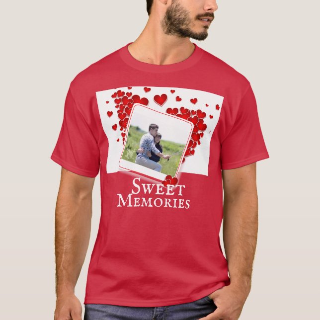 T-shirt Amour personnalisé (Devant)