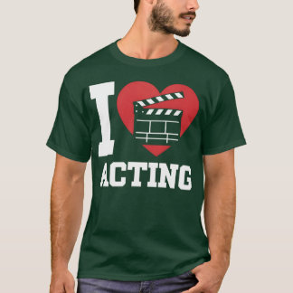 T-shirt Amour pour le clap de cœur d'amis de tournage de f