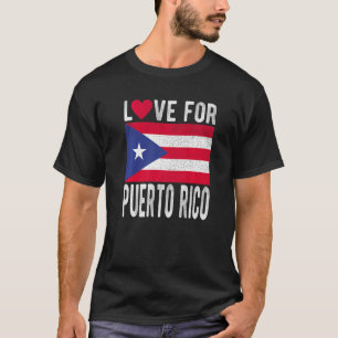 T-shirt Amour pour Porto Rico Premium