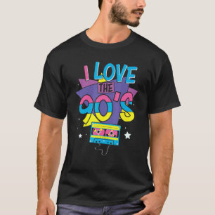 T-shirt Amour rétro Le thème de l'école des années 90 90s 