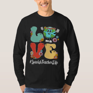 T-shirt Amour Rétro Monde Jour de la Terre 2023 Professeur
