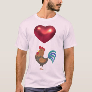 T-SHIRT AMOUR ROOSTERS !