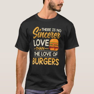 T-shirt Amour Sincère Des Burgers