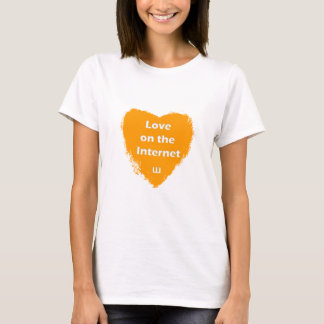 T-shirt Amour sur l'Internet - Wattpad