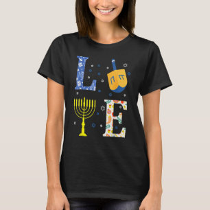T-shirt Amour u2013 Saison de Fêtes Juifs Juifs Fan