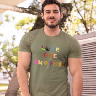 T-shirt Amour une une autre pièce en t