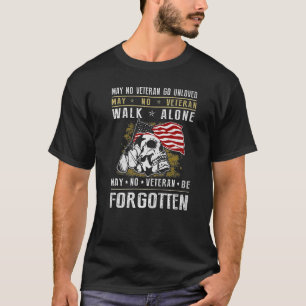 T-shirt Amour Vétéran Soldat Militaire Guerrier Américain 