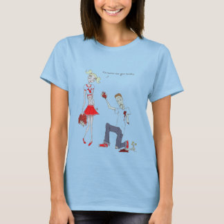 T-shirt amour zombie