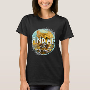 T-shirt Amoureuse des chats Maman de chat Passionnée de ch