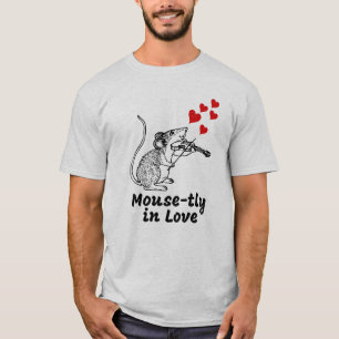 T-shirt Amoureux à la souris