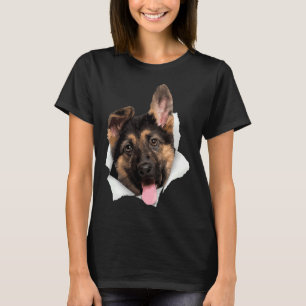 T-shirt Amoureux Allemande Drôle Berger Homme Femme Chien