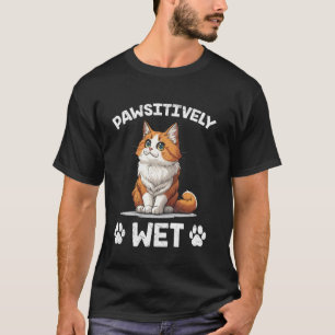 T-shirt Amoureux de chat Turkish Van PAWSITIVEMENT HUMIDE