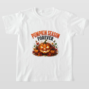 T-shirt Amoureux de citrouille citation de saison d'Hallow