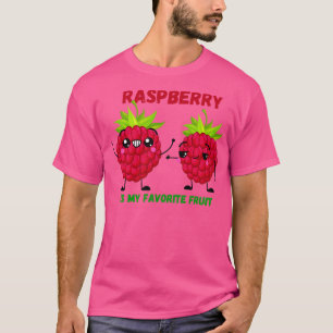 T-shirt Amoureux de framboise