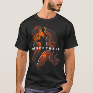 T-shirt Amoureux de joueur de basket rétro Équipe sportive