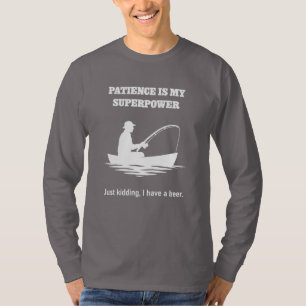 T-shirt Amoureux de la pêche et de la bière