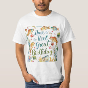 T-shirt Amoureux de la pêche fête d'anniversaire