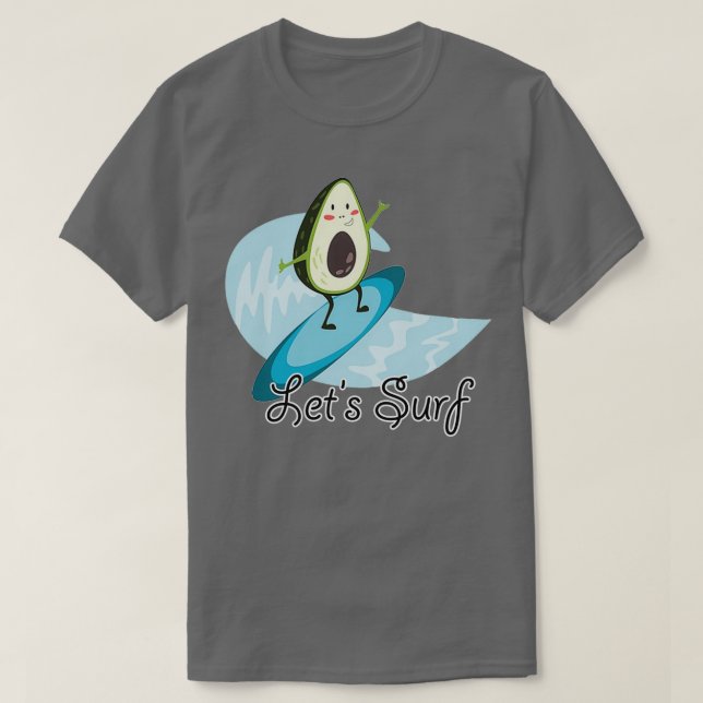 T-shirt Amoureux De L'Avocado Pour Les Amateurs D'Avocado (Design devant)