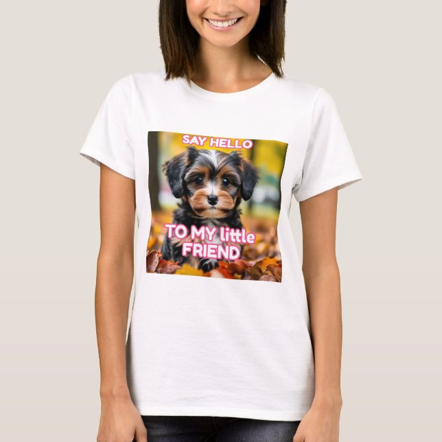 T-shirt Amoureux de les chiens-cadeaux (Devant)