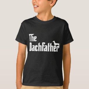 T-shirt Amoureux de les chiens Dachshund Le Dachfather Fun