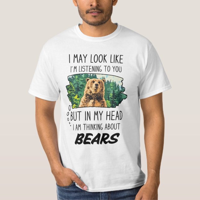 T-shirt Amoureux de l'ours (Devant)