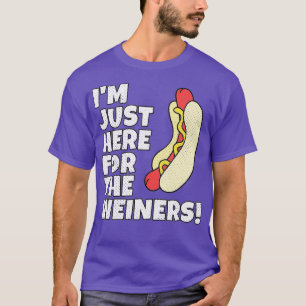 T-shirt Amoureux de nourriture pour chien chaud amusant