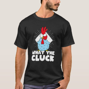 T-shirt Amoureux de poulet Quel poulet de poulet poulet Pu
