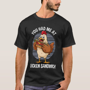 T-shirt Amoureux de sandwich, le sous-marin m'a eu au sand