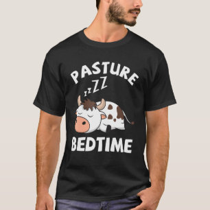 T-shirt Amoureux De Vaches De Prairie Au Coucher Drôle Agr