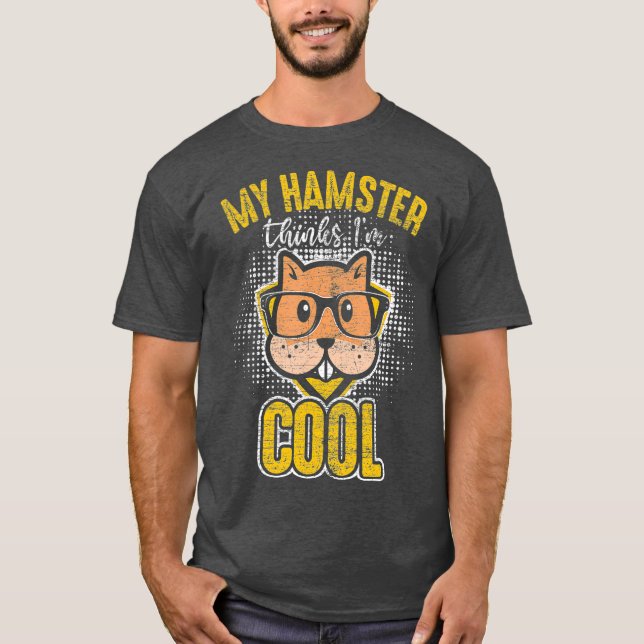T-shirt Amoureux des animaux animal domestique mignon Hams (Devant)
