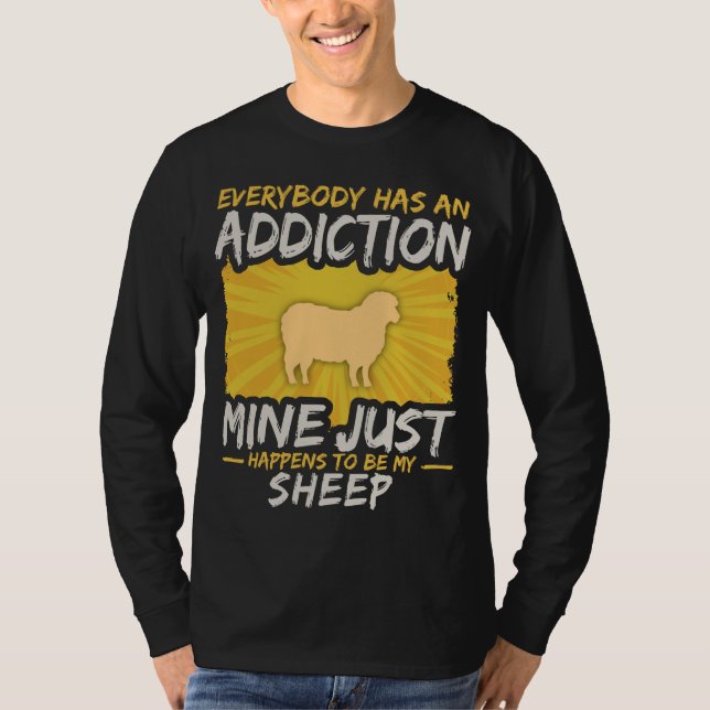 T-shirt Amoureux des animaux d'asile de fous de dépendance (Devant)