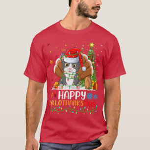 T-shirt Amoureux des animaux de chat drôle Happy Chat Hell