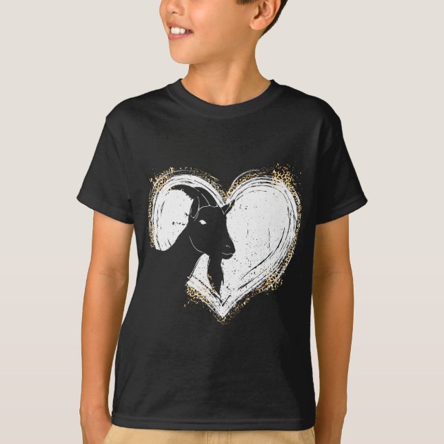 T-shirt Amoureux des animaux de chèvre Agriculteurs Hommes (Devant)