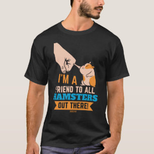 T-shirt Amoureux des animaux de rongeurs de hamster