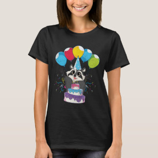 T-shirt Amoureux des animaux forestier Trash Panda fête d'