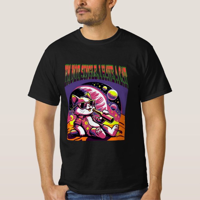 T-shirt Amoureux des chats amusant (Devant)