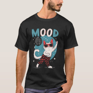 T-shirt Amoureux des chats Animal Retro Disco disco discot