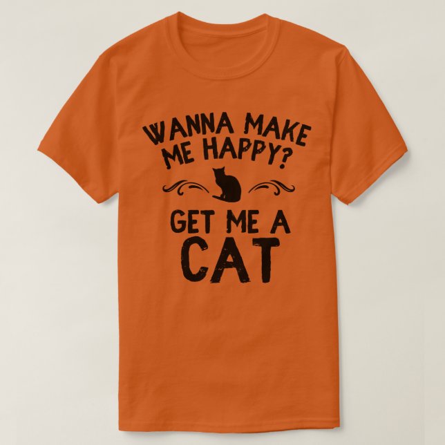 T-shirt Amoureux des chats cadeau de chat (Design devant)