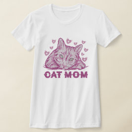 T-shirt Amoureux des chats Cat maman Cadeau Fête des mères
