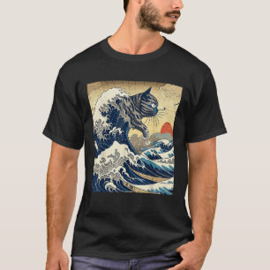 T-shirt Amoureux des chats de chemise de chat japonais Kat