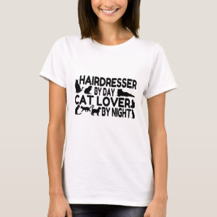 T-shirt Amoureux des chats de coiffeur