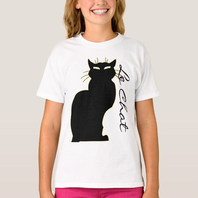 T-shirt Amoureux des chats de fille Débardeur Amoureux des (Devant)