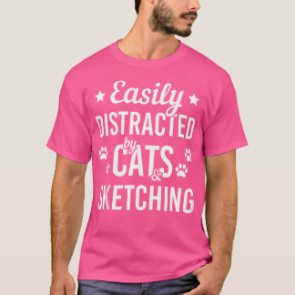 T-shirt Amoureux des chats Dessin De Chats Amoureux Et Des