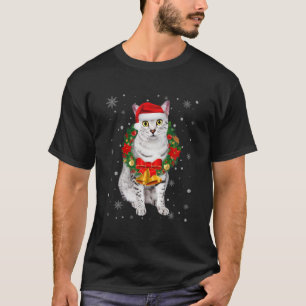 T-shirt amoureux des chats Funny égyptien Mau Tree lumiè